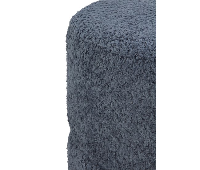 Pufe estofado Azul Marino