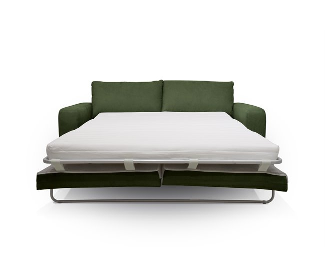 Sofá cama SWEET com abertura italiana Verde