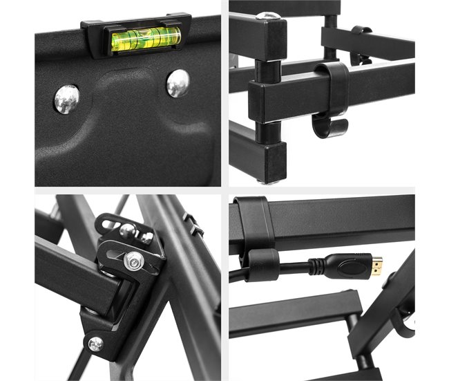 Suporte de parede para TV Preto