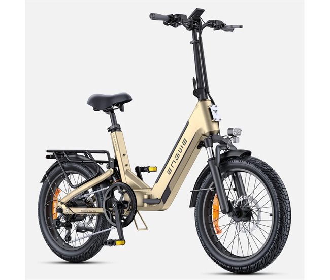 Bicicleta elétrica engwe l20 3.0 boost - motor 250w bateria 48v13.5ah pneus de 20 polegadas travões a disco hidráulicos certificação tuv