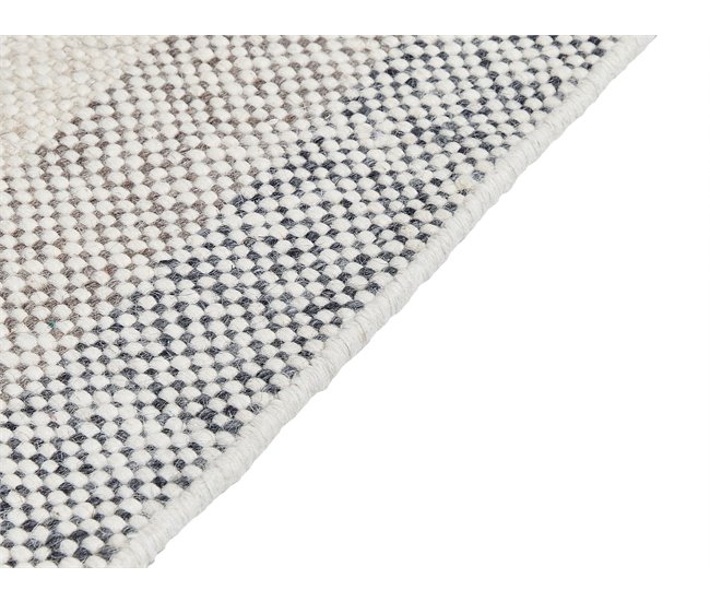 Beliani Pelos curtos EMIRLER 80x150 Branco/ Bege