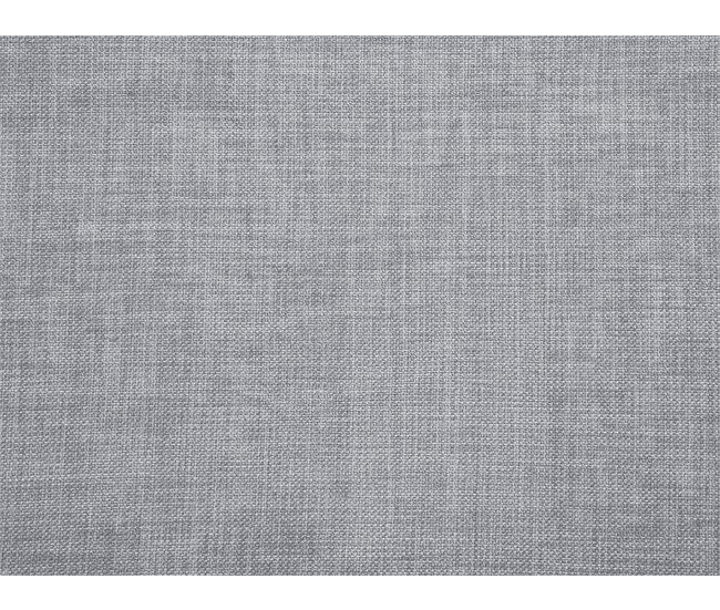 Beliani Cama com LED Poliéster FITOU 170x214 Cinza Claro