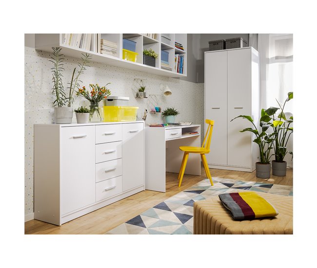 Secretária Ewen 100x59 Branco