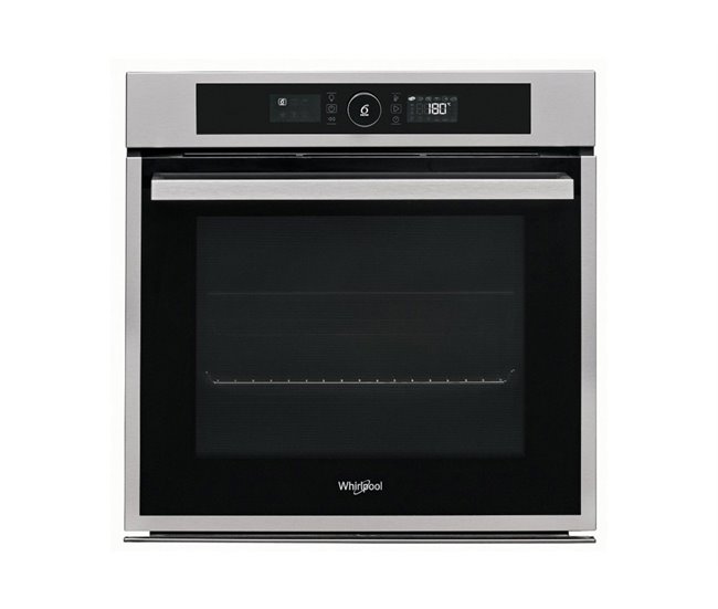 Forno elétrico WHIRLPOOL OAKZ9 7961 SP IX pirolítico 73 litros A+ Preto/ Inox
