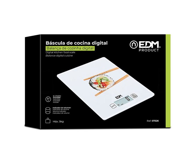 balança de cozinha 07526 Branco