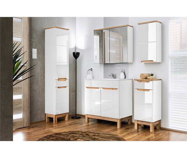 ARMÁRIOS LATERAIS BALI 35 Branco