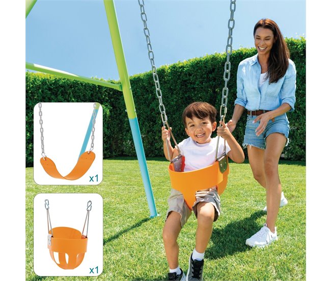 Balanço infantil INTEX Azul/ Verde