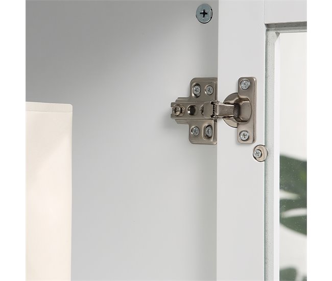 Armario Alto de banheiro MDF kleankin, casa - casa de banho Branco