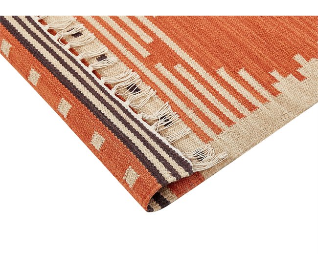 Beliani Kilim GAVAR 160x230 Laranja
