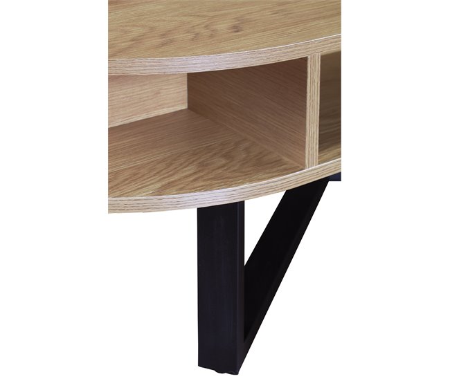 Mesa de centro elevável cor carvalho LIA Carvalho