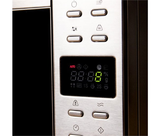 Forno microondas GrandHeat 2000 Flatbed Aço Cecotec Prata