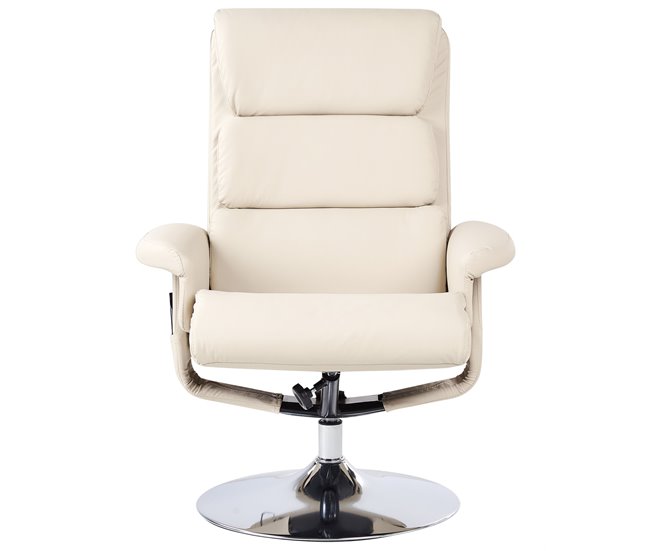 Beliani Cadeira de massagem LEGEND Bege