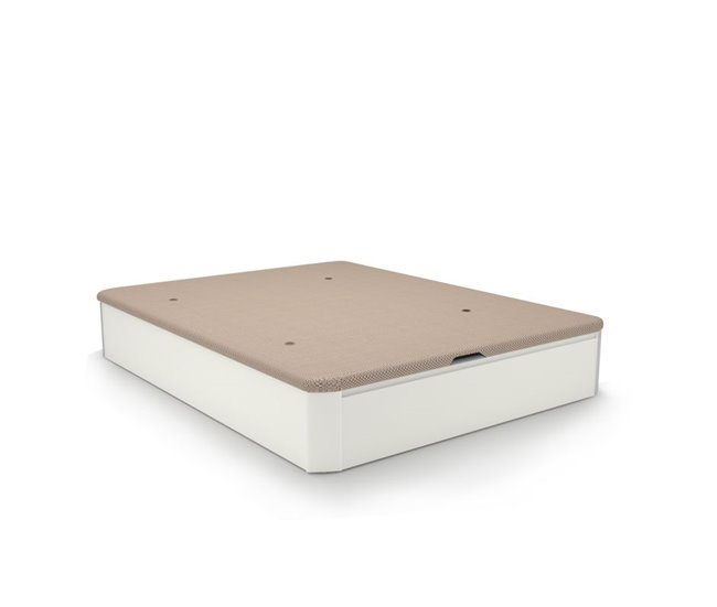 Sommier rebatível luxo S-Max 3D 150x190 Branco
