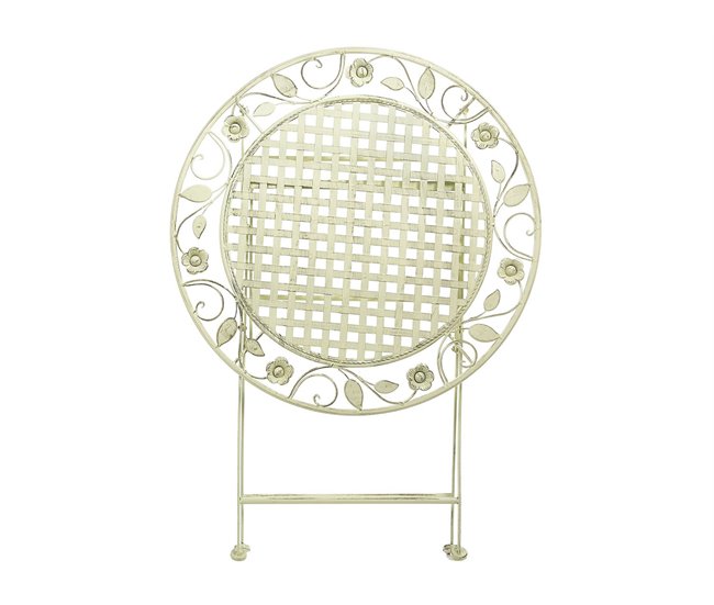 Beliani Mesa dobrável BIVIO 70x70 Verde