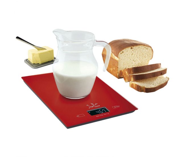 Balança de Cozinha 729R Vermelho