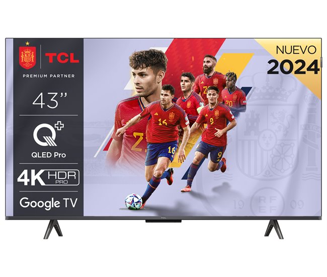 TV TCL C655 QLED Smart TV 4K Preto