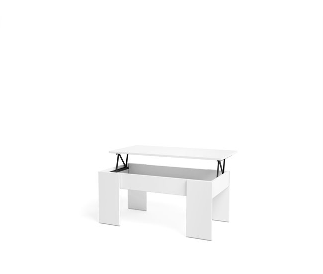 Mesa de centro elevável LOW Branco