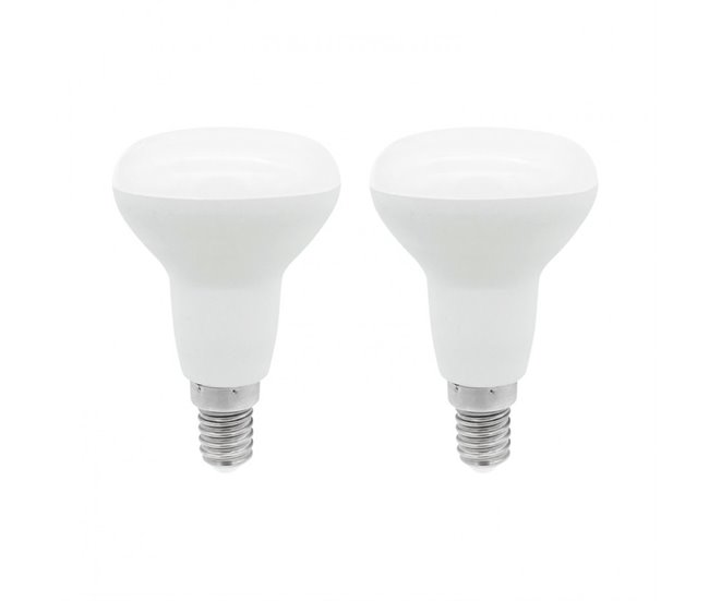 Pack de 2 lâmpadas LED refletoras 7hSevenOn Premium Branco