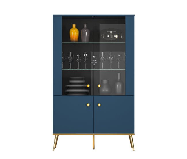 Baú de 4 portas Thalia 92 Azul