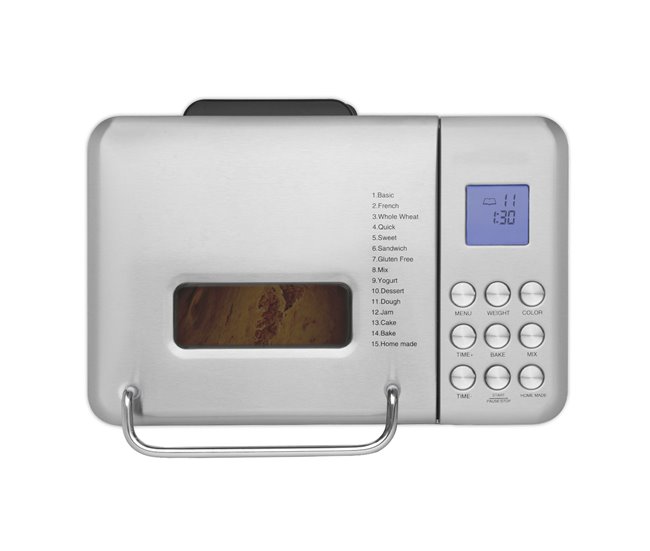 Máquina de fazer pão Bake440 H.koenig Cinza