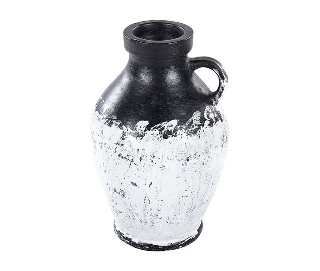 Beliani Jarro decorativo MASSALIA Preto