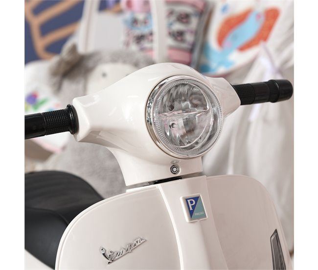 Mota Elétrica Crianças PP e Metal HOMCOM Branco