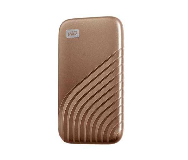 Disco Duro Externo My Passport Dourado
