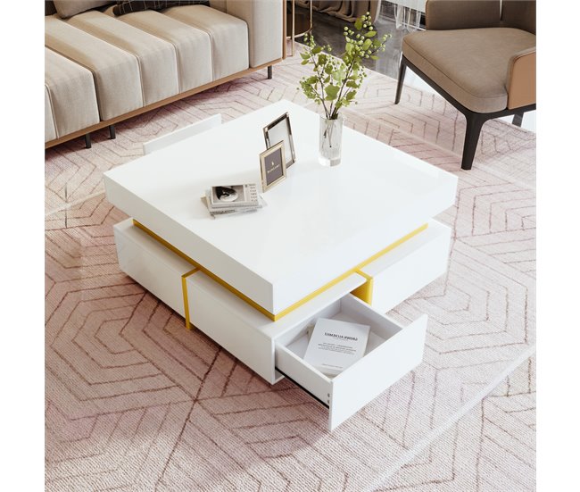 Mesas de centro 70x70 Branco