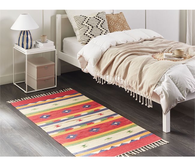 Beliani Kilim ALAPARS 80x150 Multicor