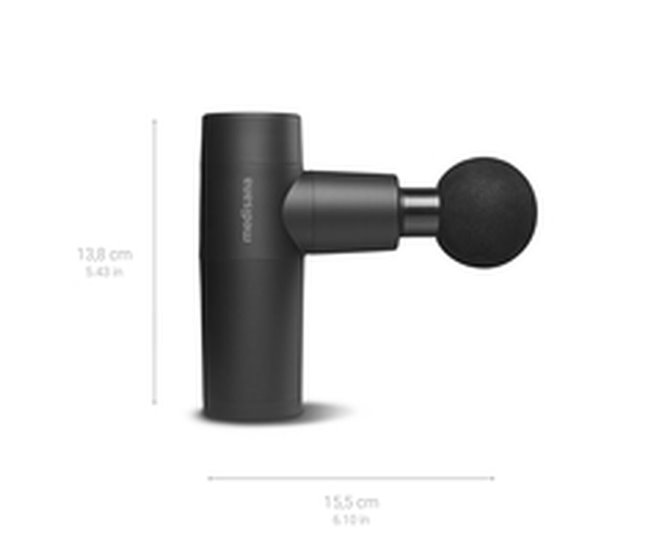 Pistola de Massagem para o Relaxamento e a Recuperação Musculares MG 150 Preto