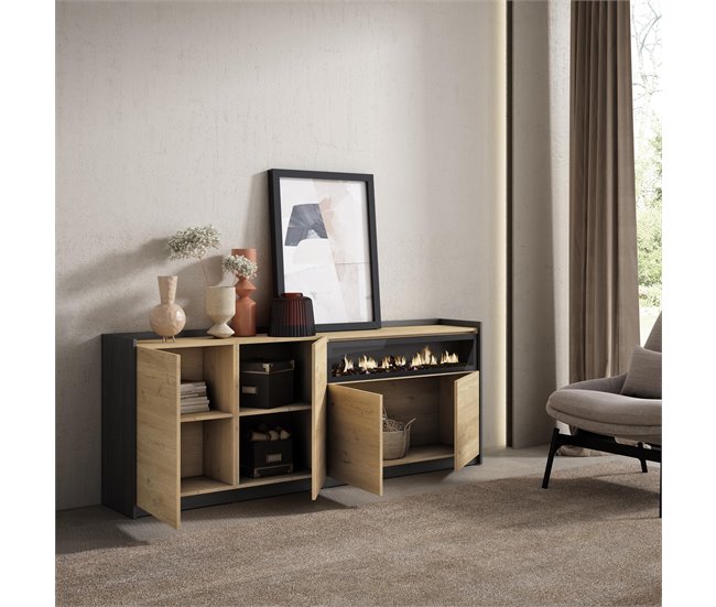 Aparador SOKKEL 207 Carvalho