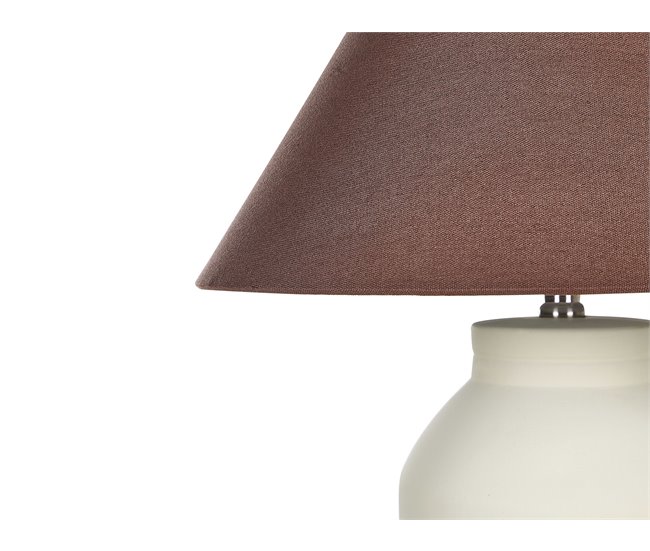 Beliani Candeeiro de mesa RODEIRO Bege