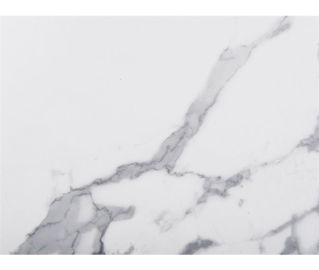 Beliani Mesa de refeições para 4 pessoas SANTIAGO 80x160 Branco