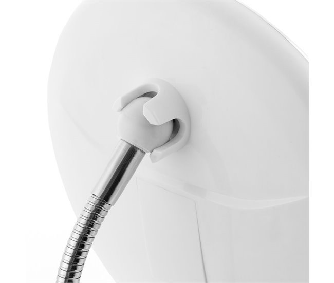 Espelho de Aumento LED com Braço Flexível e Ventosa IG814786 Branco