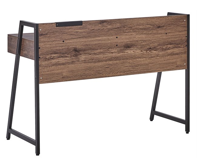 Beliani Secretária HARPER 120x48 Castanho