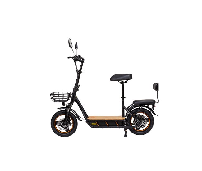 Trotinete Elétrica Kukirin C1 Pro 26AH - Potência 500W Preto