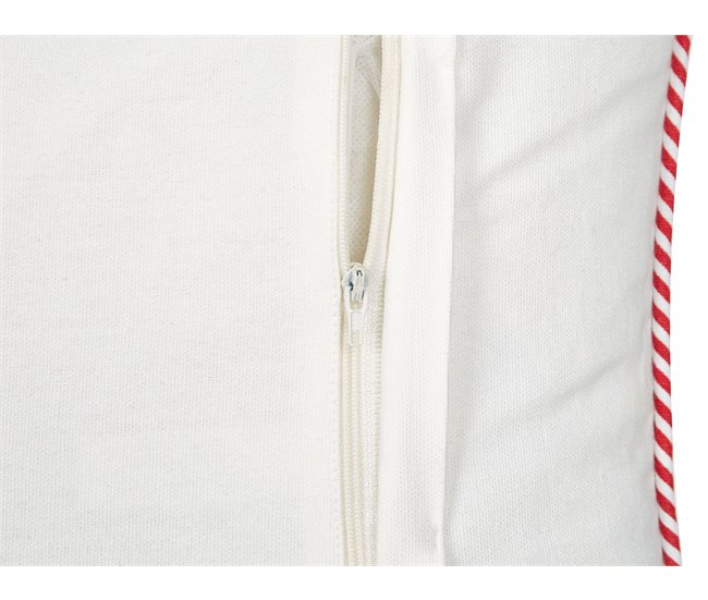 Beliani Almofada decorativa EUCHARIS Branco