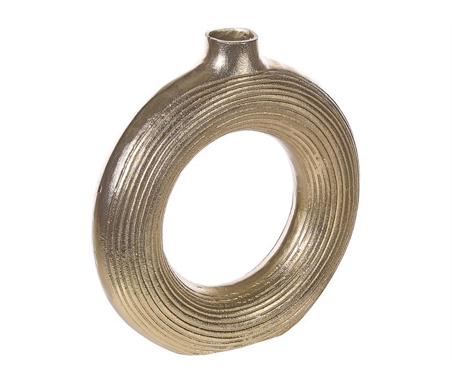 Beliani Jarro decorativo COMAL Dourado