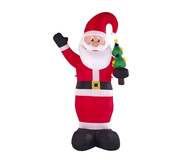 Beliani Decoração insuflável IVALO Vermelho