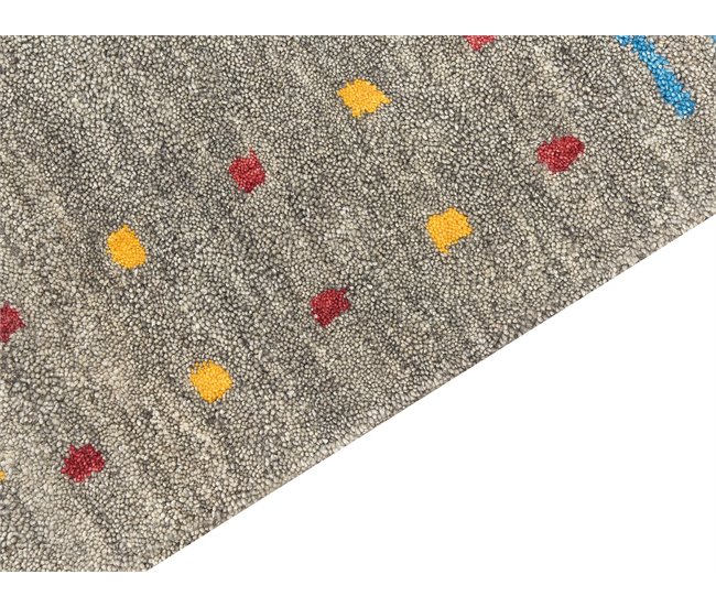 Beliani Pelos curtos SEYMEN 160x230 Cinza