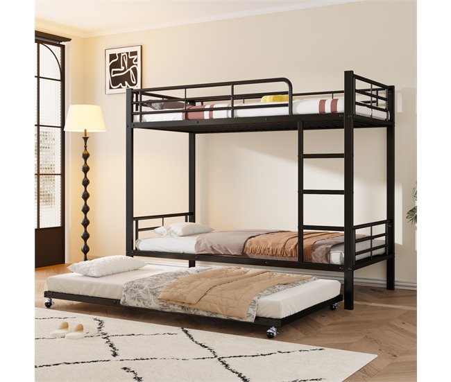 Beliches 95x204 Preto