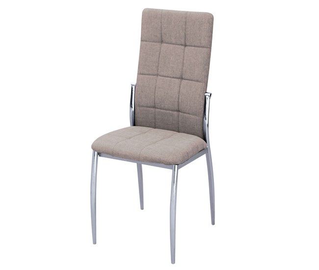 Pacote com 2 cadeiras de jantar estilo moderno Jana Castanho