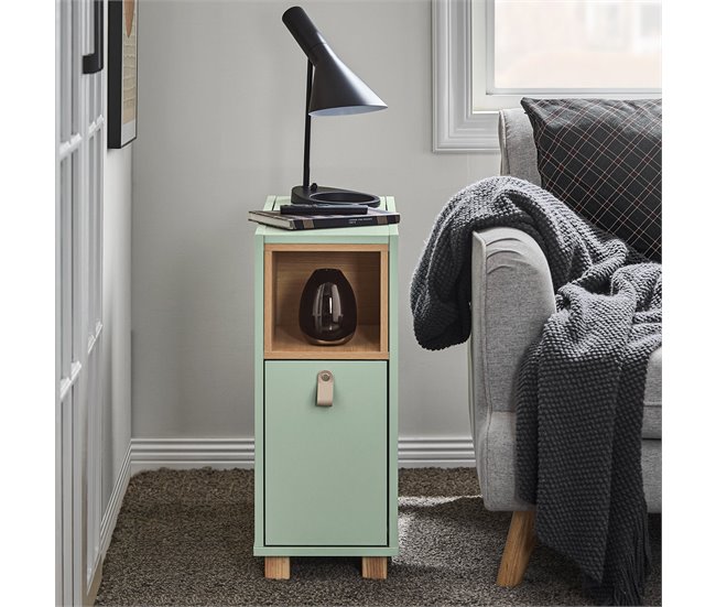 Mesa de apoio para sofá Mesa de apoio FBT161-GR SoBuy PT Verde