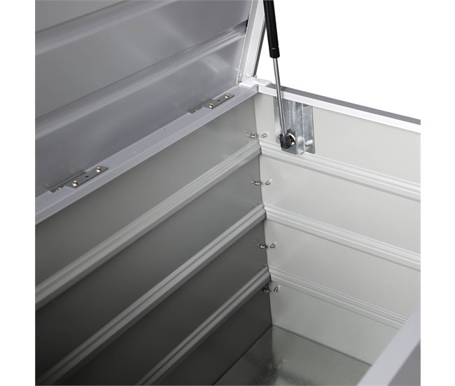 Arca de jardim metálica DALLAS 285L 99 AlumÍnio