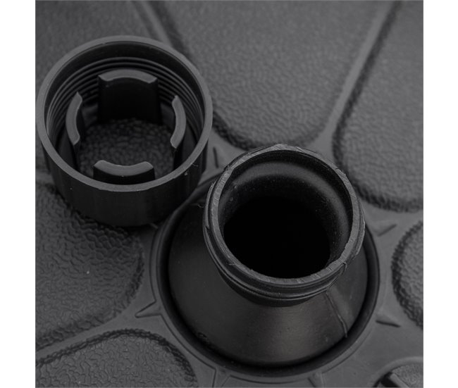 Base Chapéu de Sol HDPE Outsunny 38x38 Preto