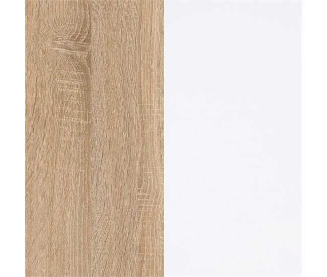 Aparador Lira 154 Natural/ Branco