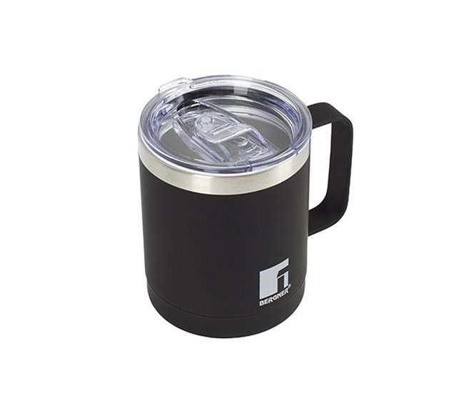 Caneca de Aço Inoxidável Coffe & Tea Lovers Preto