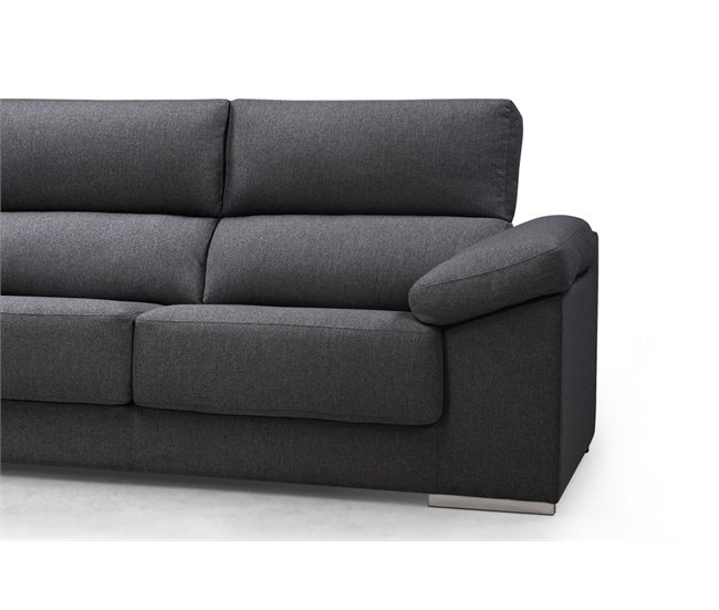 Chaise longue NOEMI Antracite
