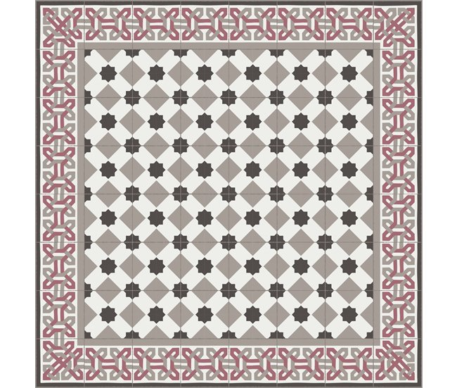 Alfombra CAMELOT 120x120 Multicor