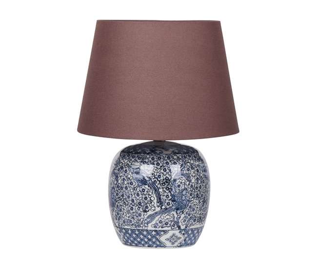 Beliani Candeeiro de mesa NEIRA Azul